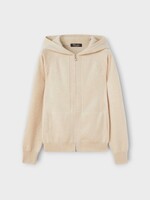 Loro Piana Loro Piana Knitwear, Beige, Merano Baby Cashmere Zip Up Hooded Bomber In Natural Melange