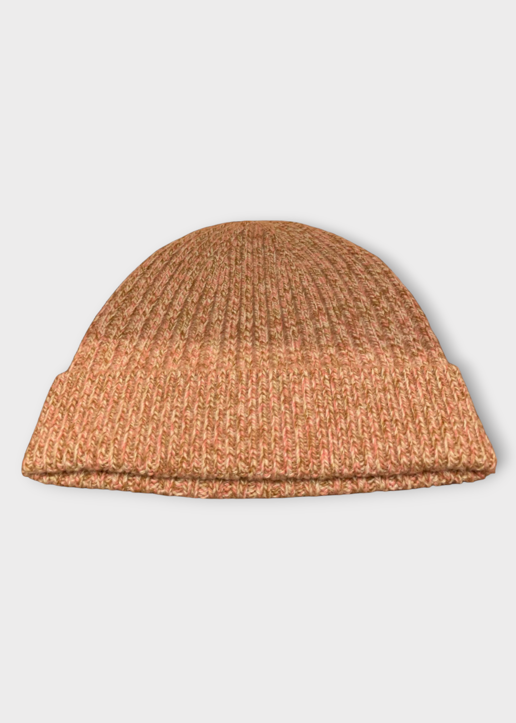 Loro Piana Loro Piana Hat, Beige, Wool Mastallone Ribbed Beanie In Chalk Sandrose