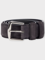 Loro Piana Loro Piana Belt, Brown, Cintura Alsavel Suede Leather Belt In Caviar
