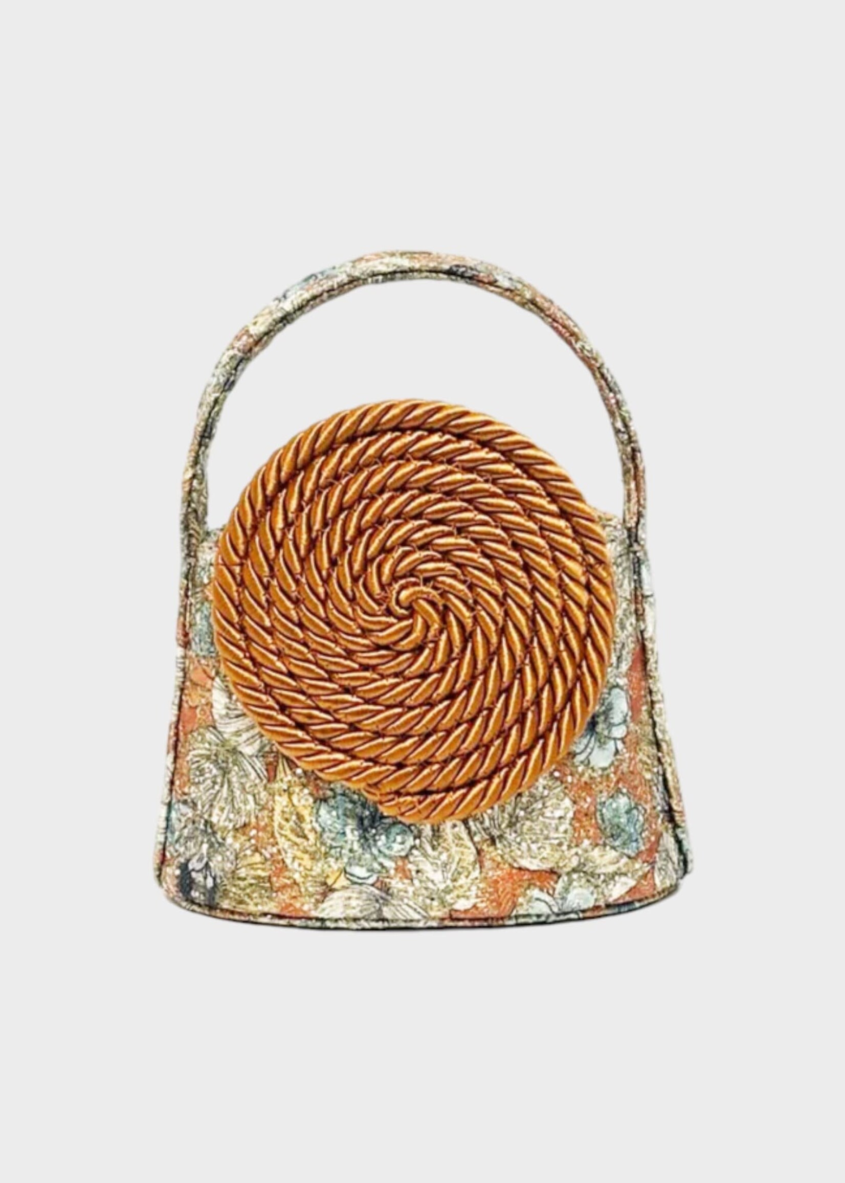 Destree Destree Bag, Multi, Mini Gunther Passementerie Embroidered Cross Body Glitters Bag In Multicolor