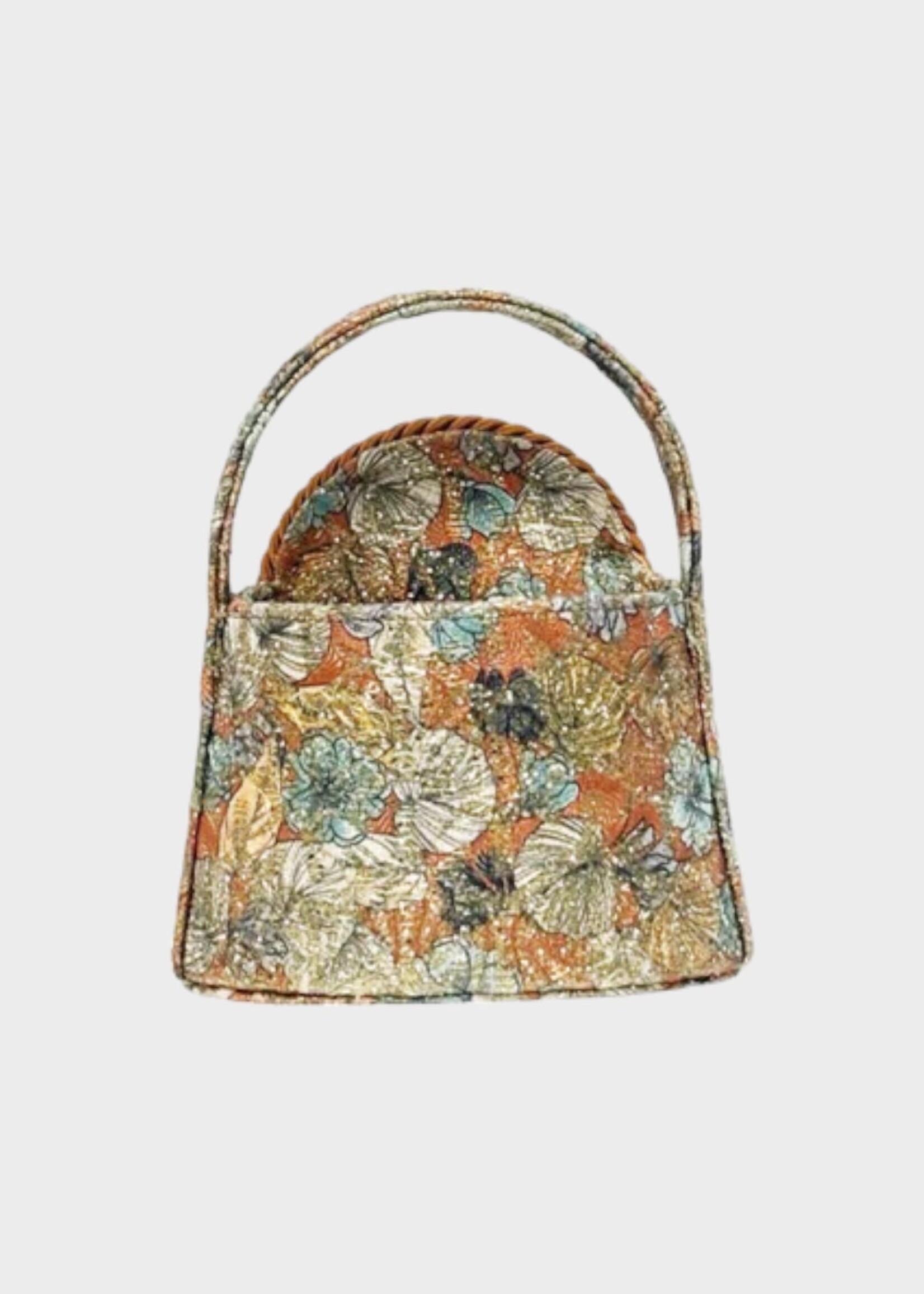 Destree Destree Bag, Multi, Mini Gunther Passementerie Embroidered Cross Body Glitters Bag In Multicolor