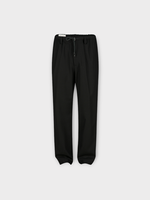 Dries Van Noten Dries Van Noten Trousers, Black, Penny Wool & Cashmere Loose Fit Drawstring Waist Pants In Black