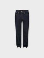 Dries Van Noten Dries Van Noten Jeans, Blue, Panthero Twill Rinsed Classic Fit Straight Leg Denim Pants In Indigo