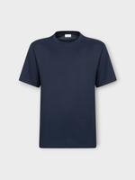 Dries Van Noten Dries Van Noten T-Shirt, Black, Hertz Cotton Crew Neck Short Sleeve Jersey T- Shirt In Navy