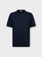 Dries Van Noten Dries Van Noten T-Shirt, Navy, Heer Organic Cotton Crew Neck T-Shirt In Navy