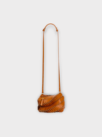 Rabanne Rabanne Bag, Brown, Calfskin Bandouliere Shoulder Bag In Rust