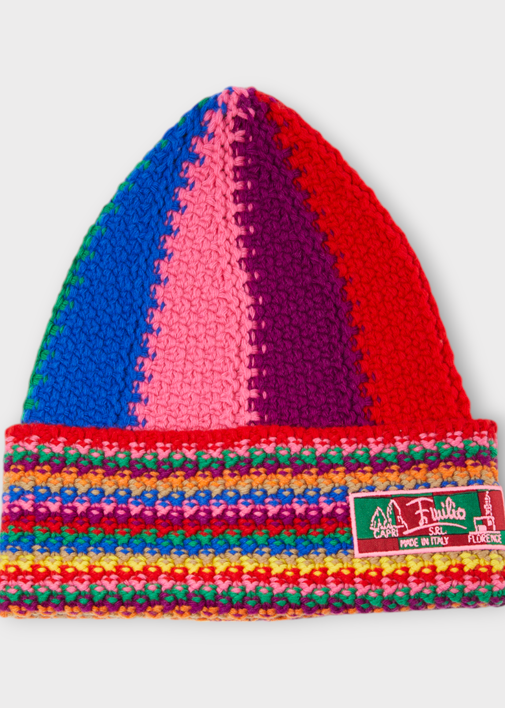 Emilio Pucci Emilio Pucci Hat, Multi, Wool Knitted Beanie In Multicolour