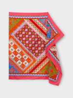 Emilio Pucci Emilio Pucci Scarf, Print, Cotton Long Pareo Beach Wear In Red