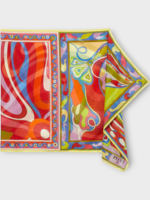 Emilio Pucci Emilio Pucci Scarf, Print, Cotton Long Pareo Beach Wear In Multicolour