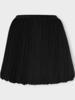 Alaia Alaia Skirt, Black, Wool Knitted Fringes Mini Skirt In Noir Alaia