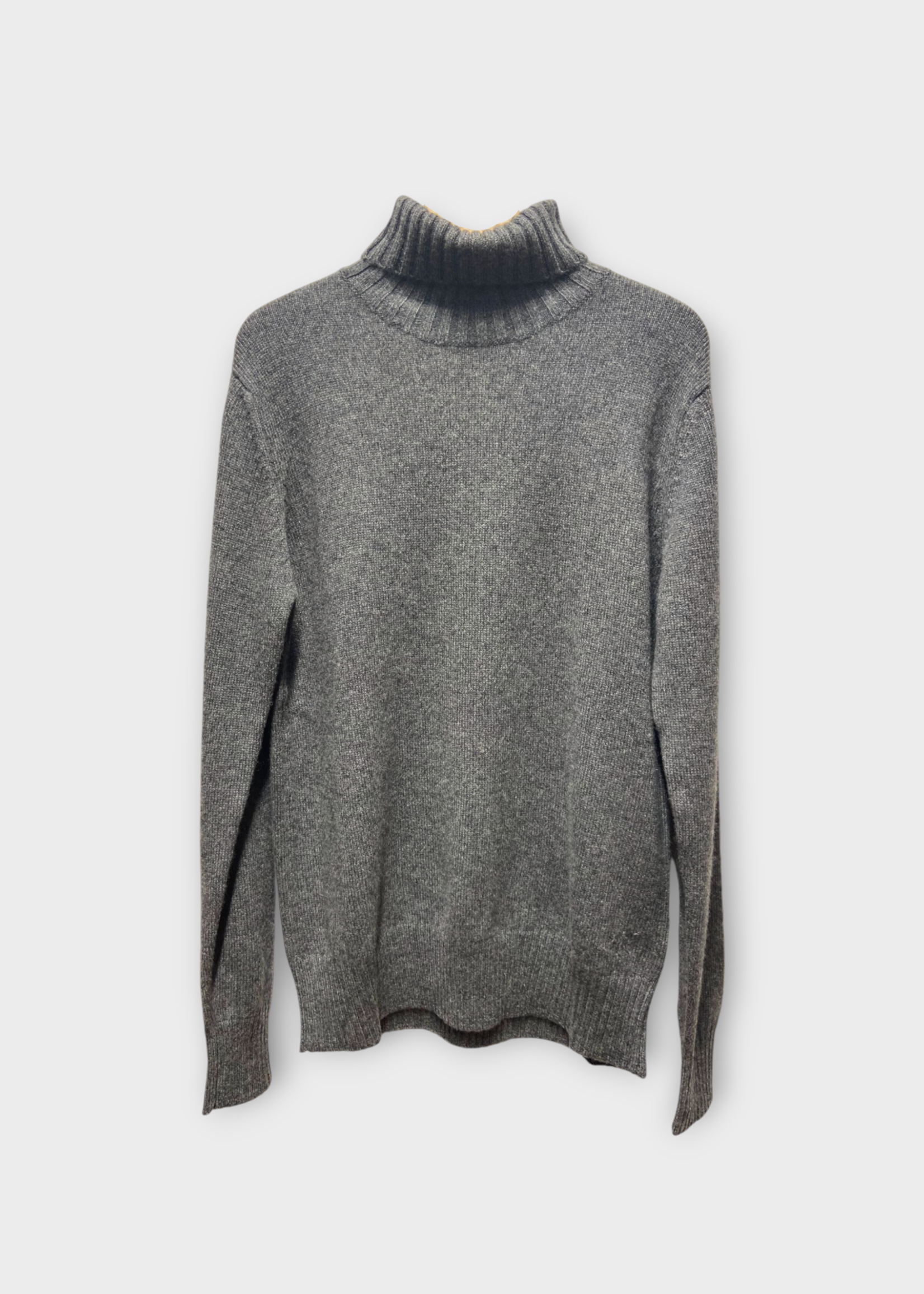 Alexandra Golovanoff Alexandra Golovanoff Knitwear, Grey, Pierre Cashmere Turtle Neck Pullover In Grey