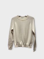 Alexandra Golovanoff Alexandra Golovanoff Knitwear, Beige, Mila Cashmere Crew Neck Pullover In Powder