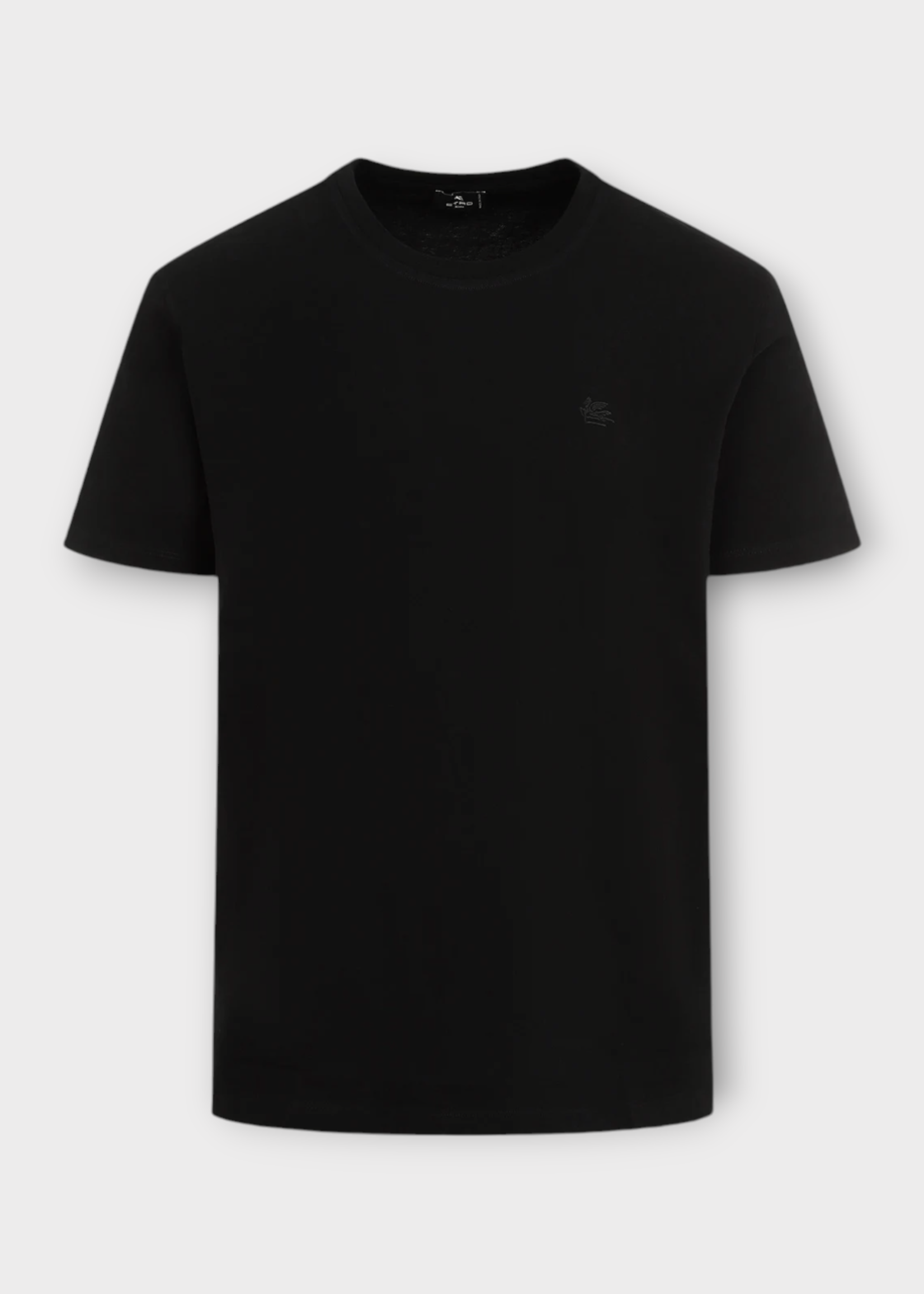 Etro Etro T-Shirt, Black, Cotton Crew Neck Short Sleeve T-Shirt