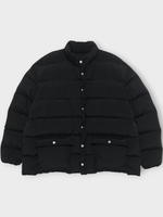 Bode Bode Jacket, Black, Burlington Nylon High Collar Puffer Jacket