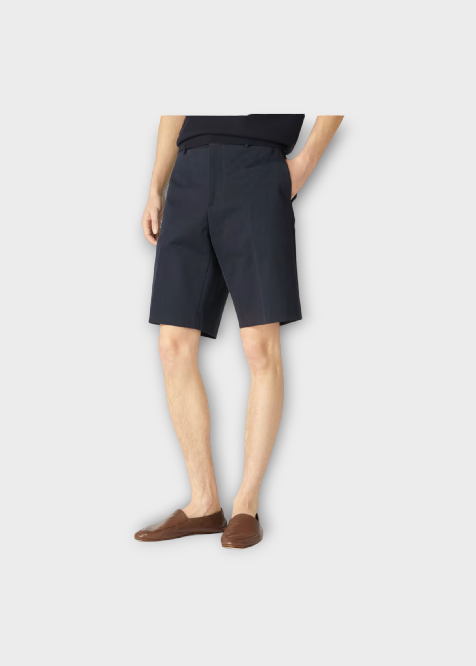Loro Piana Loro Piana Shorts, Navy, Jarno Bermuda Fillmore Shorts In Blue Navy