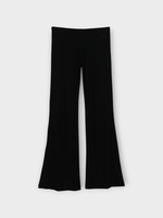 Balenciaga Balenciaga Trousers, Black, Crepe Velvet Elastic Track Pants w/ Drawstring