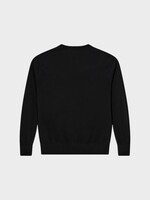 Dries Van Noten Dries Van Noten Sweatshirt, Black, Murton Merino Wool Classic Fit Crew Neck Sweater In Black