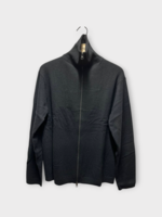 Lisa Yang Lisa Yang Knitwear, Black, Jakob Cashmere High Neck Zipped Sweater