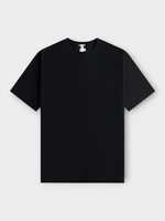 Massimo Alba Massimo Alba T-Shirt, Black, Nevis Cotton Crew Neck T-Shirt In Nero Lavato