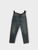 Zegna Zegna Jeans, Blue, Cotton Straight Leg Denim Pants