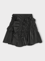 Cecilie Bahnsen Cecilie Bahnsen Skirt, Black, Odessa Recycled Ruffled Skirt