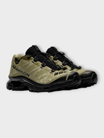 Salomon Salomon Sneakers, Black, Xt 4 Og Protective Sneakers In Aloe Black & Silver Cloud