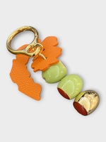 Loewe Loewe Charm, Multi, Martini Olives Charm In Green & Gold