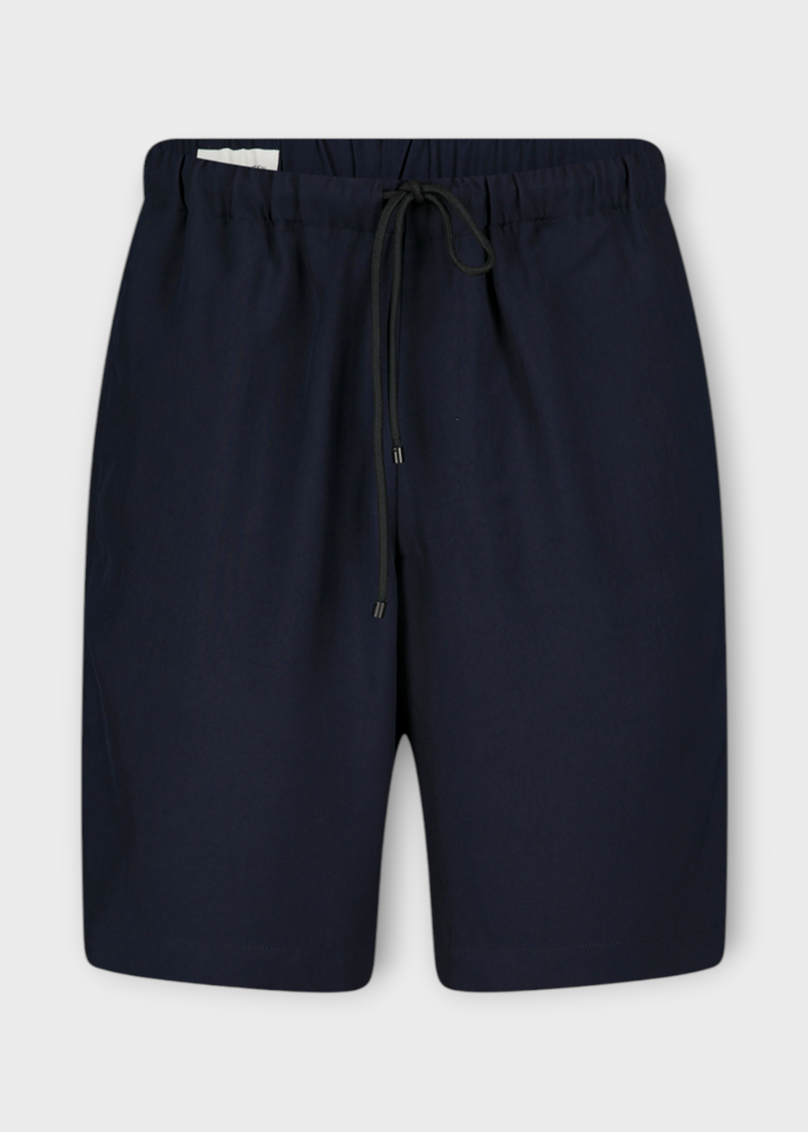 Dries Van Noten Dries Van Noten Shorts, Navy, Piperi Regular Fit Drawstring Waist Shorts