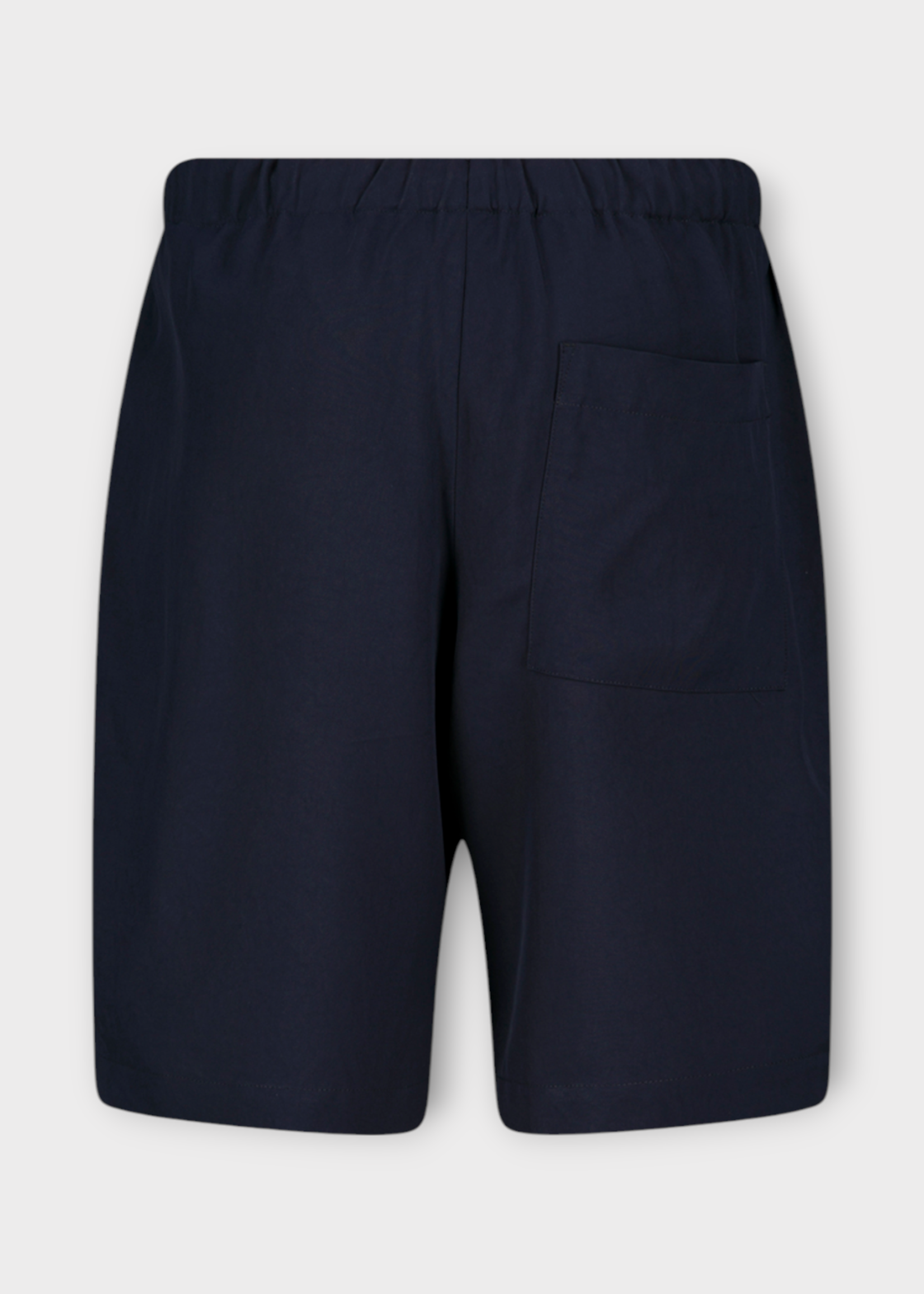 Dries Van Noten Dries Van Noten Shorts, Navy, Piperi Regular Fit Drawstring Waist Shorts