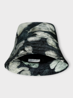 Dries Van Noten Dries Van Noten Hat, Print, Gilly Silk Bucket Hat in Green w/ All Over Flower Print