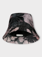 Dries Van Noten Dries Van Noten Hat, Print, Gilly Silk Bucket Hat in Pink w/ All Over Flower Print