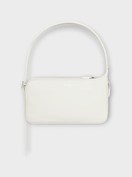 Courreges Courreges Bag, White, One Racer Baguette Shoulder Bag in Heritage White