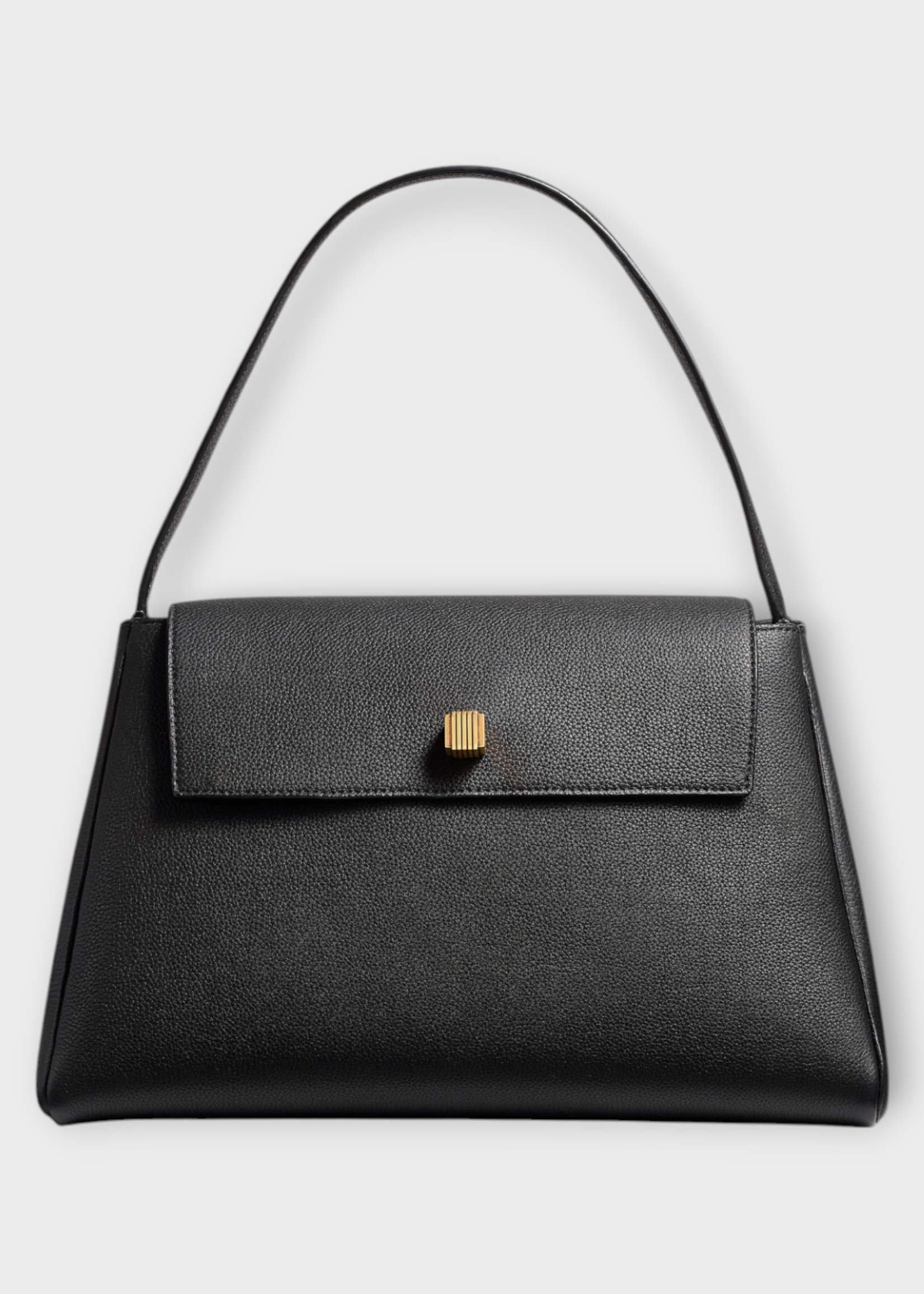 Khaite Khaite Bag, Black, Audrey Calf Leather Top Handle Shoulder Bag In Black