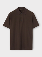 Loro Piana Loro Piana Polo, Brown, Cerro Cotton & Cashmere Mix Pique' Polo In Cloves