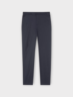 Loro Piana Loro Piana Trousers, Navy, Leisure City Wool & Silk Straight Leg Pants in Blue Navy