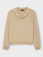 Loro Piana Loro Piana Knitwear, Beige, Arona Cashmere Crew Neck Sweater In Maple Walnut Melange