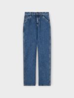Loro Piana Loro Piana Jeans, Blue, Etienne Cotton Mid Rise Straight Leg Denim Pants In Light Blue Wash
