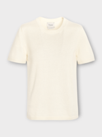 Barrie Barrie T-Shirt, White, Crew Neck Short Sleeve Light T-Shirt