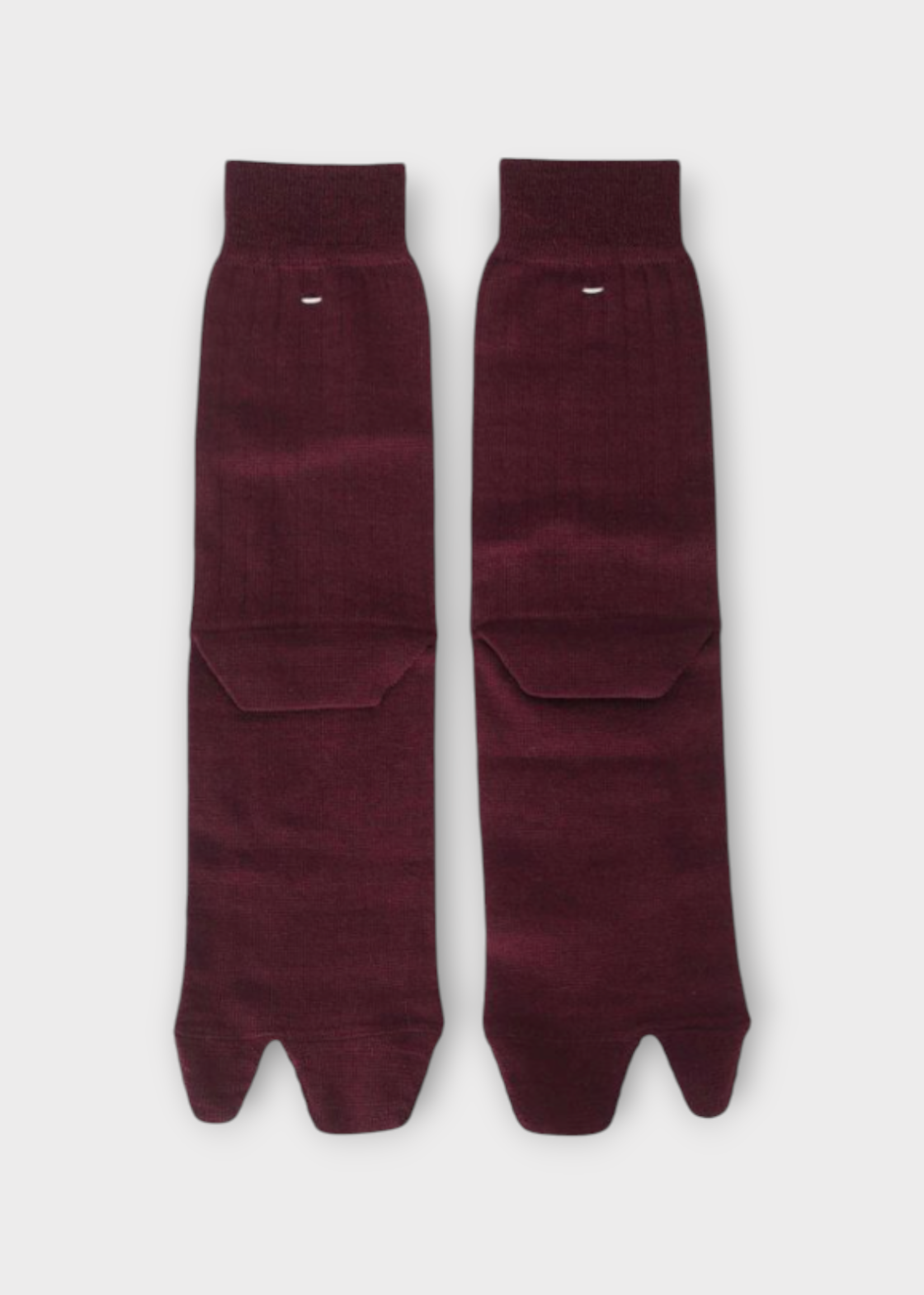 Maison Margiela Maison Margiela Socks, Bootleg Socks In Bordeaux