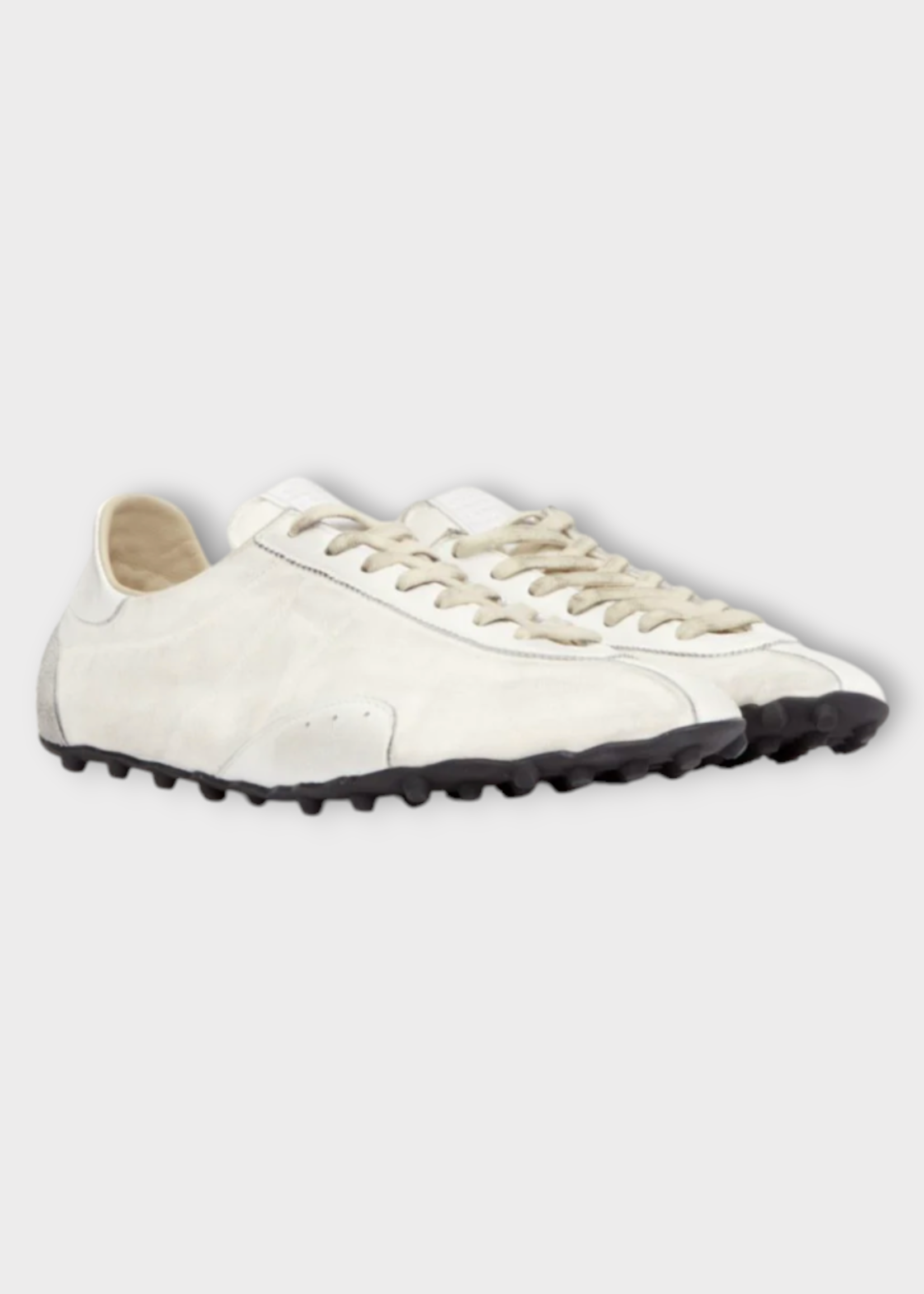 Maison Margiela Maison Margiela Sneakers, Multi, Sprinters Low Top In White & Birch White