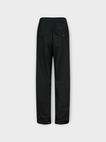 Dries Van Noten Dries Van Noten Trousers, Black, Pannoch Drawstring Waist Straight Leg Pants