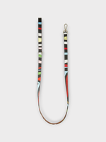 Emilio Pucci Emilio Pucci Accessory, Print, Dog Leash In Black, Pink & Yellow