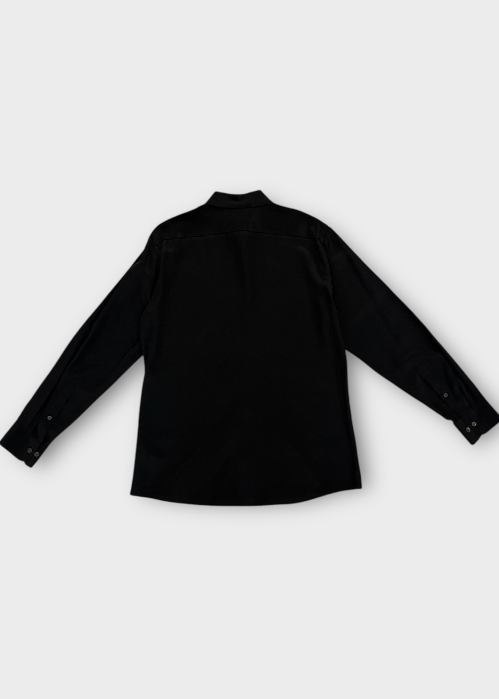 Dries Van Noten Dries Van Noten Shirt, Black, Clavelly Silk Cut Out Detail Shirt