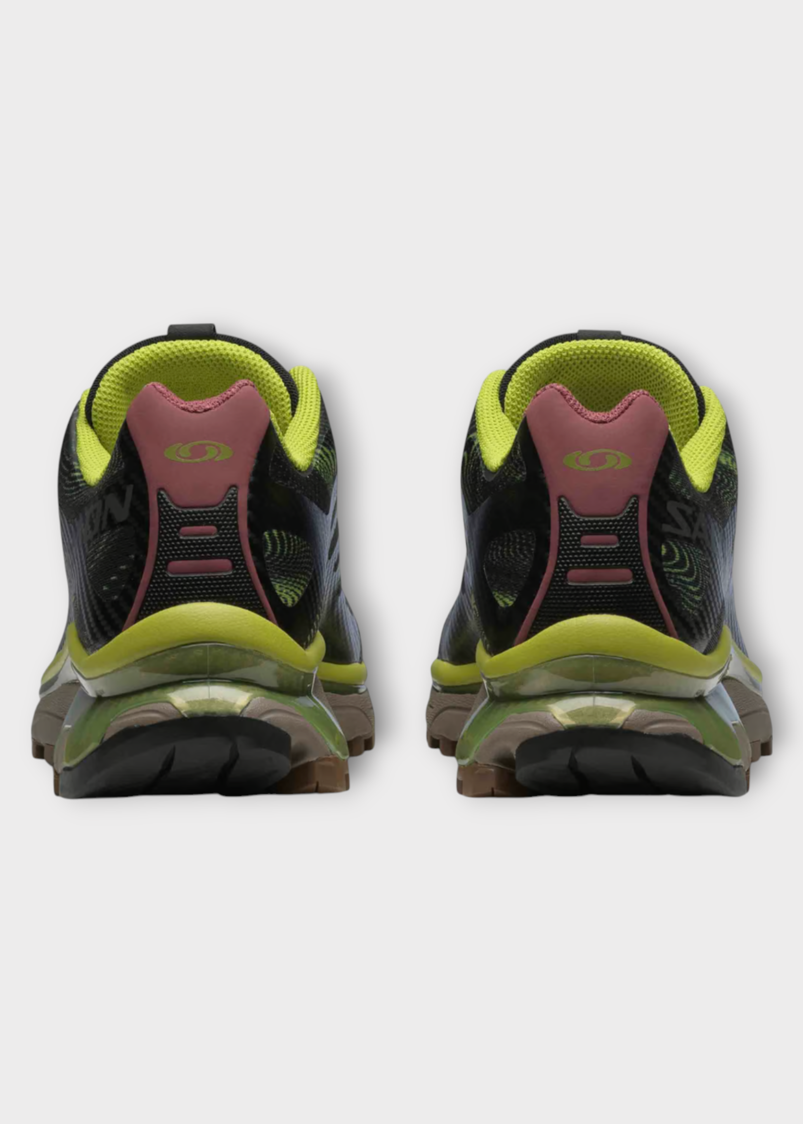 Salomon Salomon Sneakers, Multi, Xt 4 Og R.A.D Trainers In Black, Dark Citron & Nocturne
