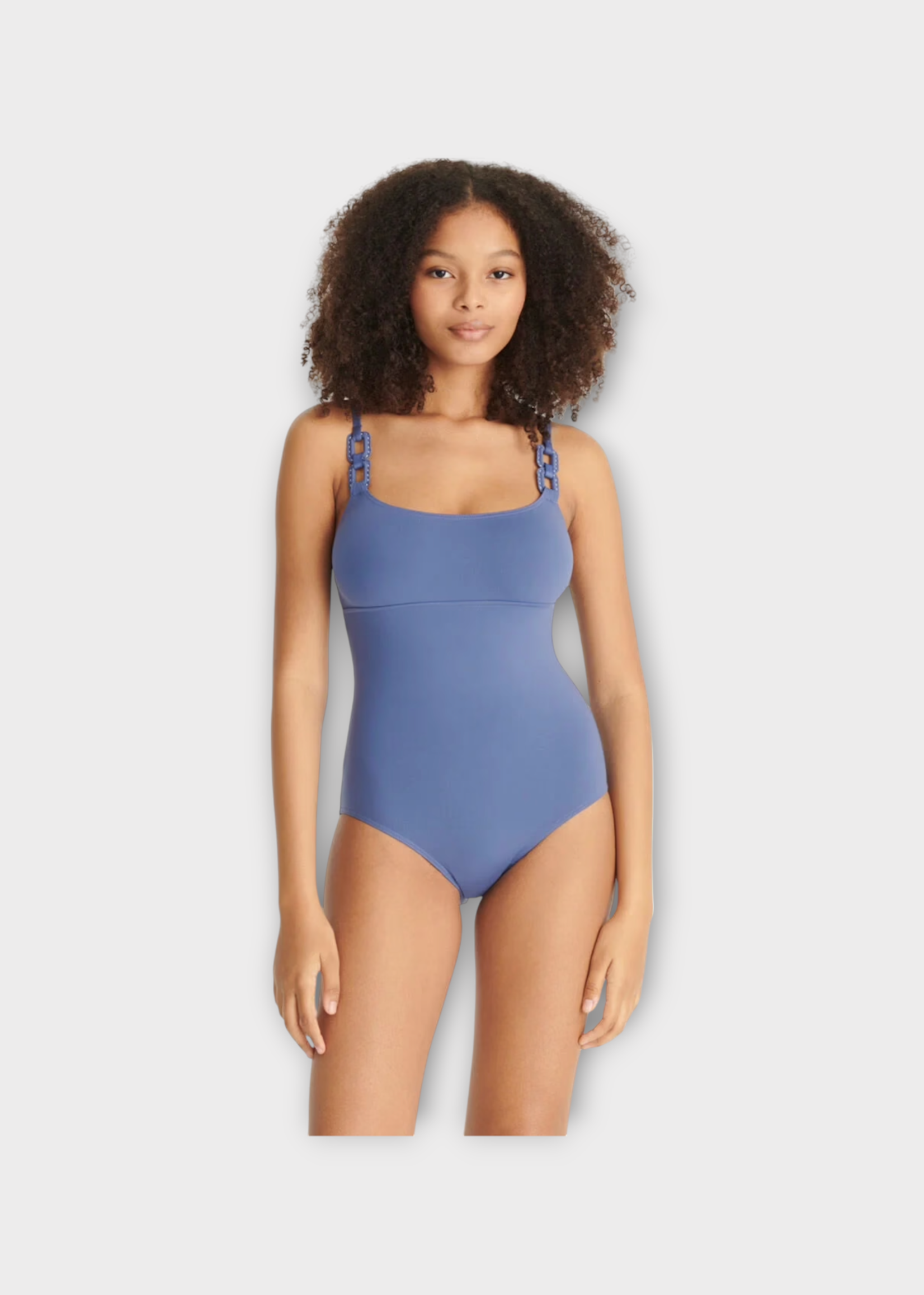 Eres Eres Swimwear, Blue, Côtier Nageur One Piece Tank Swimsuit In Sirene
