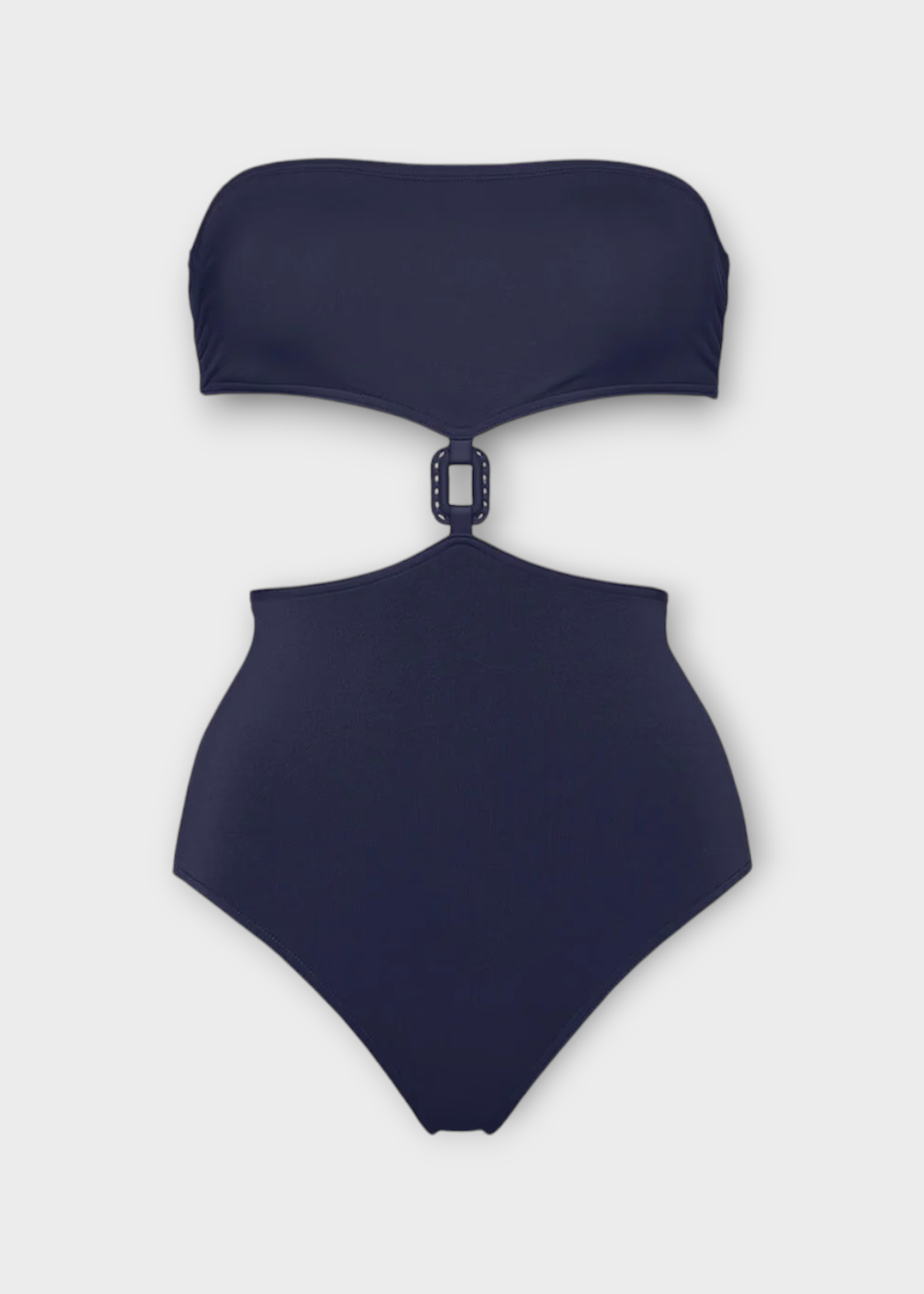 Eres Eres Swimwear, Navy, Marina Bustier One Piece Swimsuit In Nautique