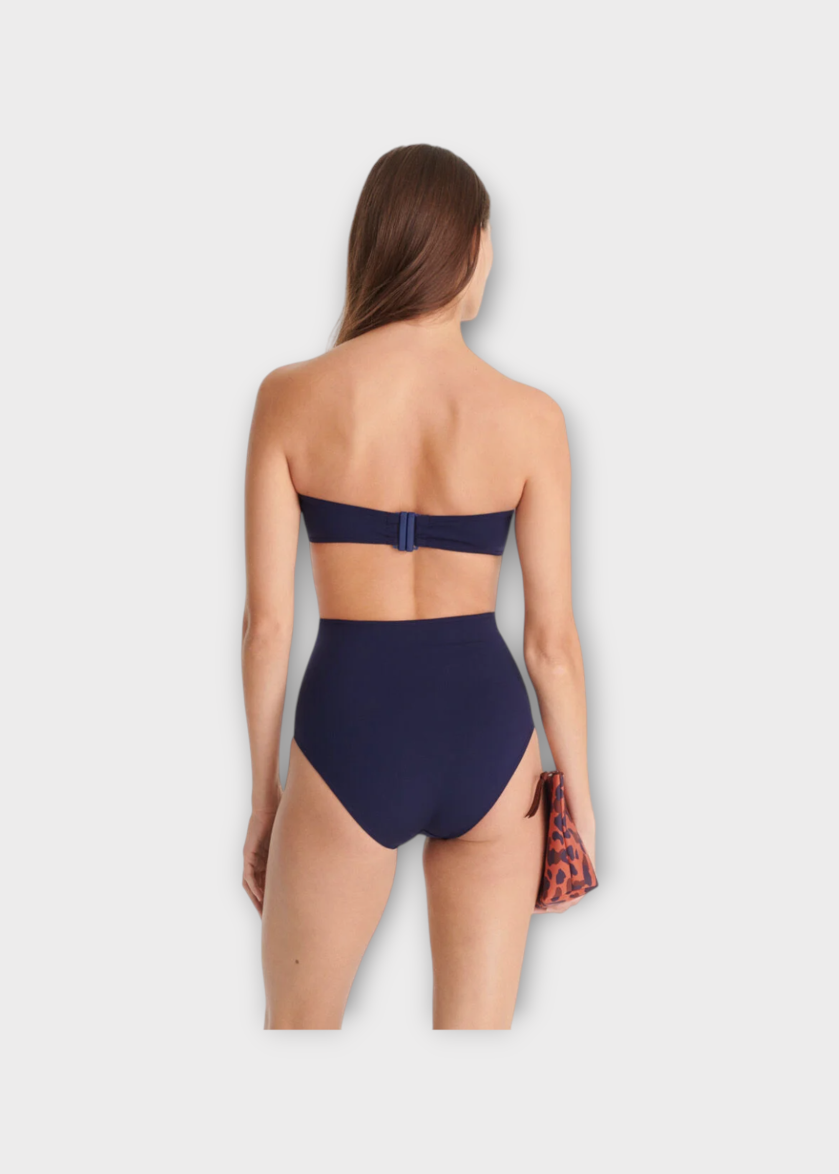 Eres Eres Swimwear, Navy, Marina Bustier One Piece Swimsuit In Nautique