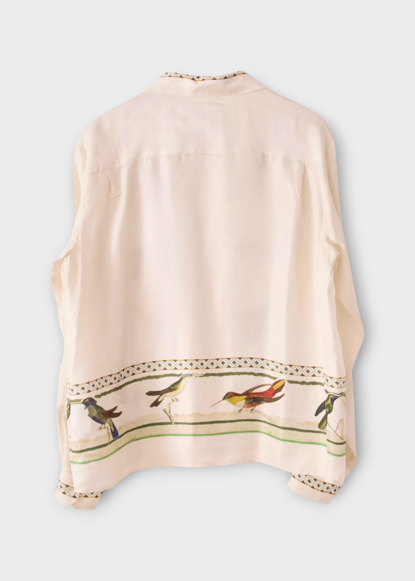 S.S.Daley S.S. Daley Shirt, Print, Birdwatcher Silk Twill Shirt In Bird Print