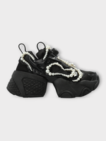 Noir Kei Ninomiya Noir Kei Ninomiya Sneakers, Black, NKN x REEBOK Flying Pearl Pump Fury Shoes