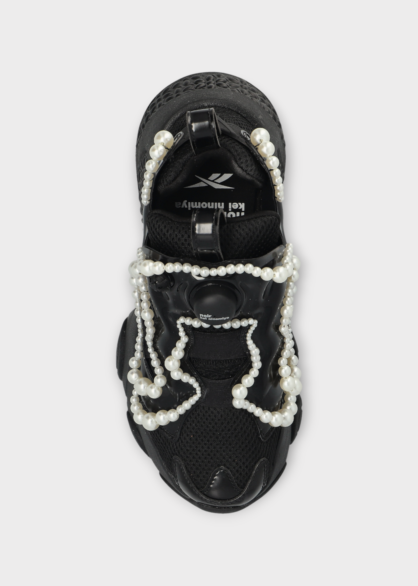 Noir Kei Ninomiya Noir Kei Ninomiya Sneakers, Black, NKN x REEBOK Flying Pearl Pump Fury Shoes